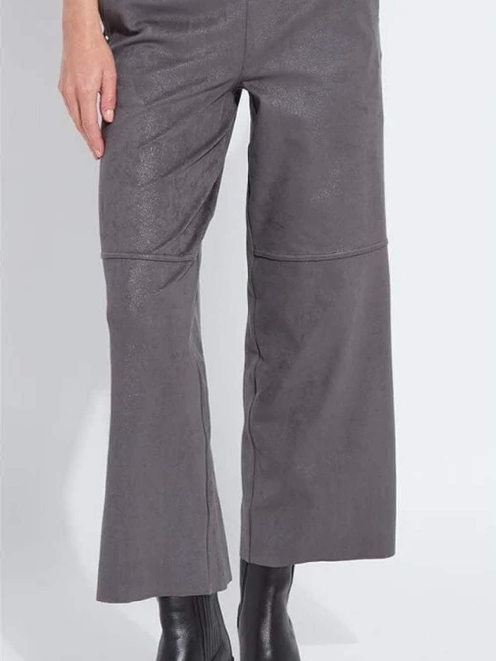 Lysse Wide-Leg Gray Women's Pants